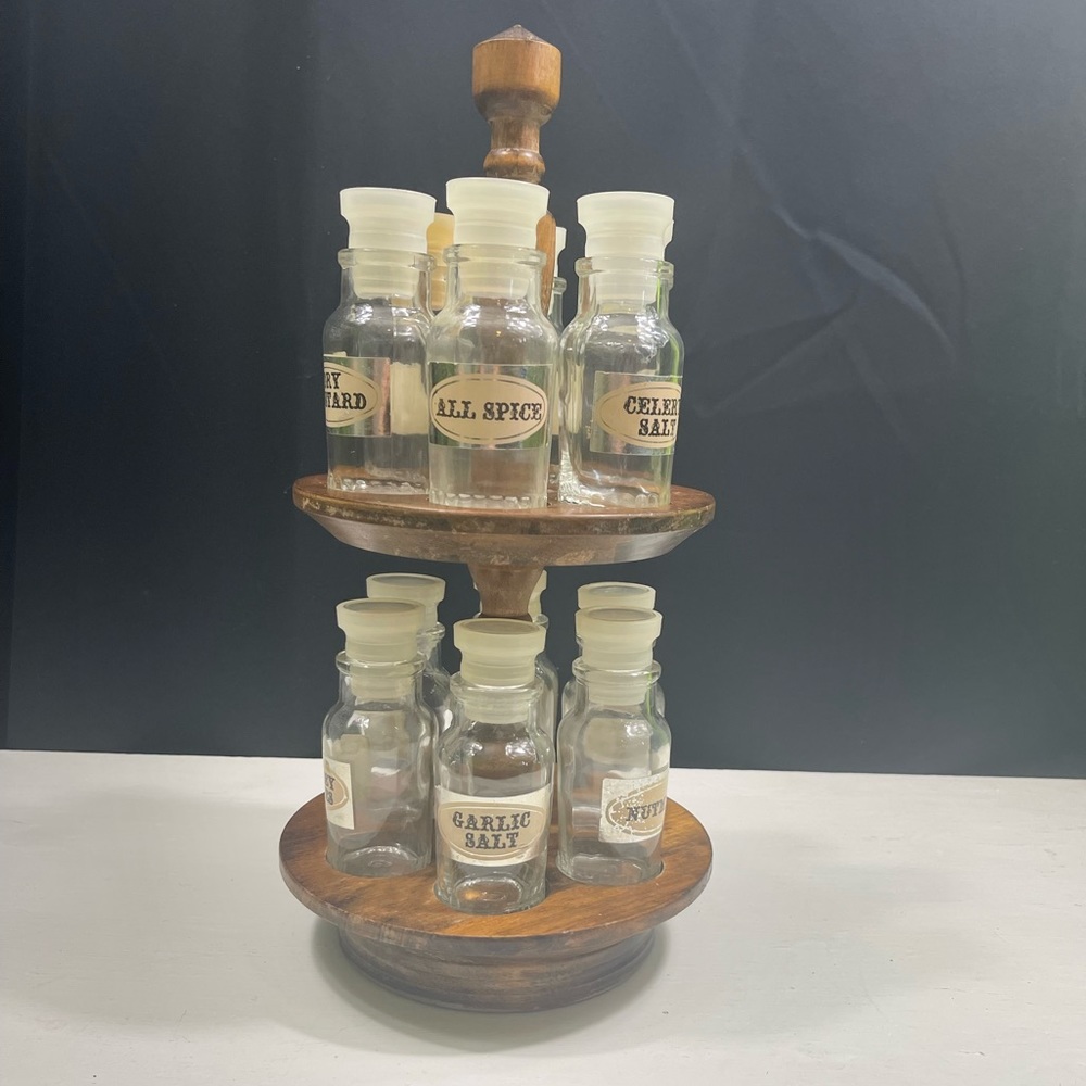 Vintage Rotating Spice Rack